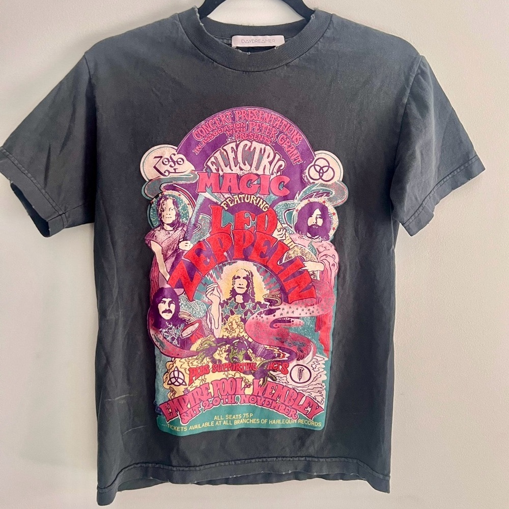 Daydreamer Led Zeppelin Electric Magic Tee Vintage Style